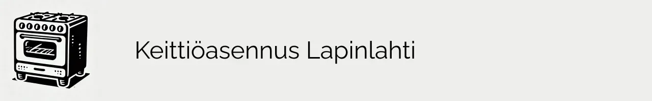 Keittiöasennus Lapinlahti